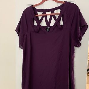 Purple Torrid blouse